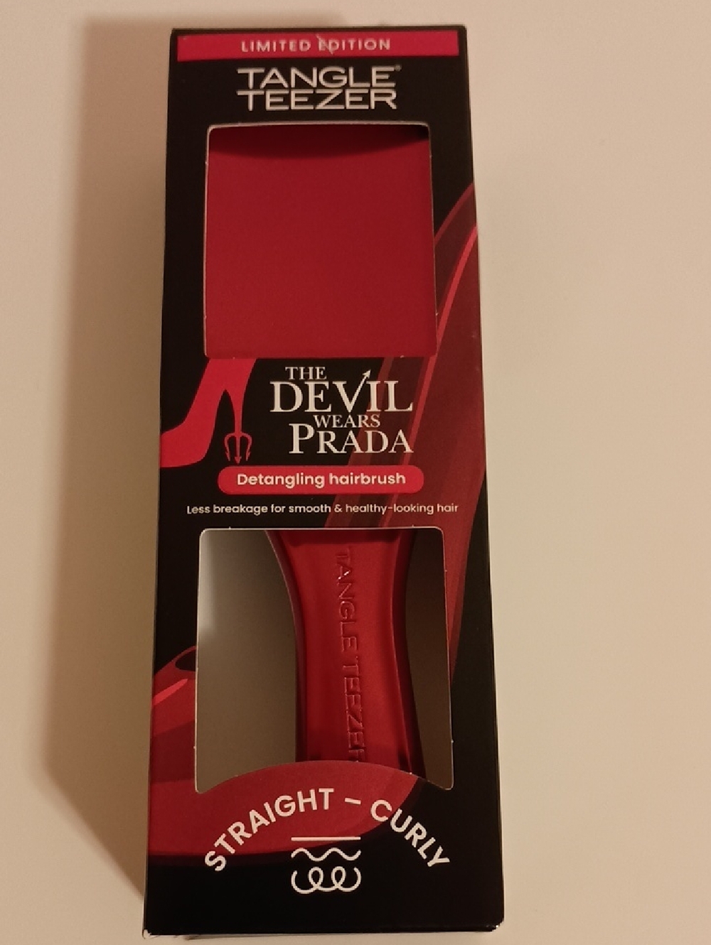 Limited Edition 'The Devil Wears Prada' Red Detangling Brush Tangle Teezer